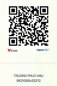 Mã QR Mừng Cưới - Trương Phúc Hậu